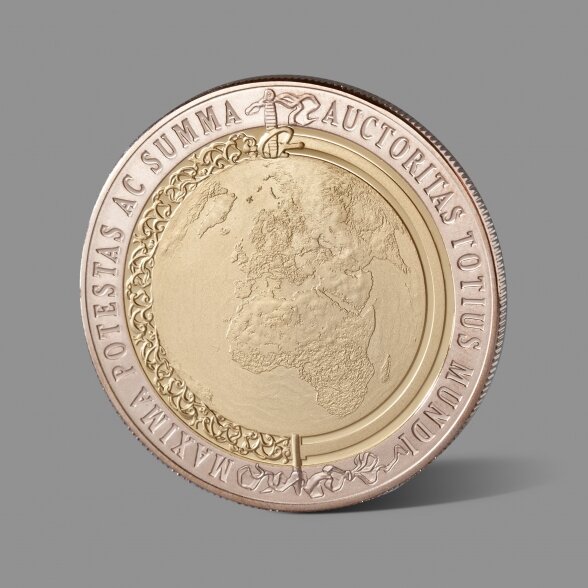 Aleksandrui Makedoniečiui skirtas paauksuotas medalis 1