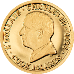 Auksinė moneta, dedikuota actekų kultūrai