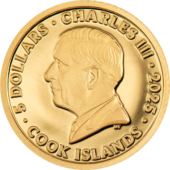 Auksinė moneta, dedikuota actekų kultūrai 1