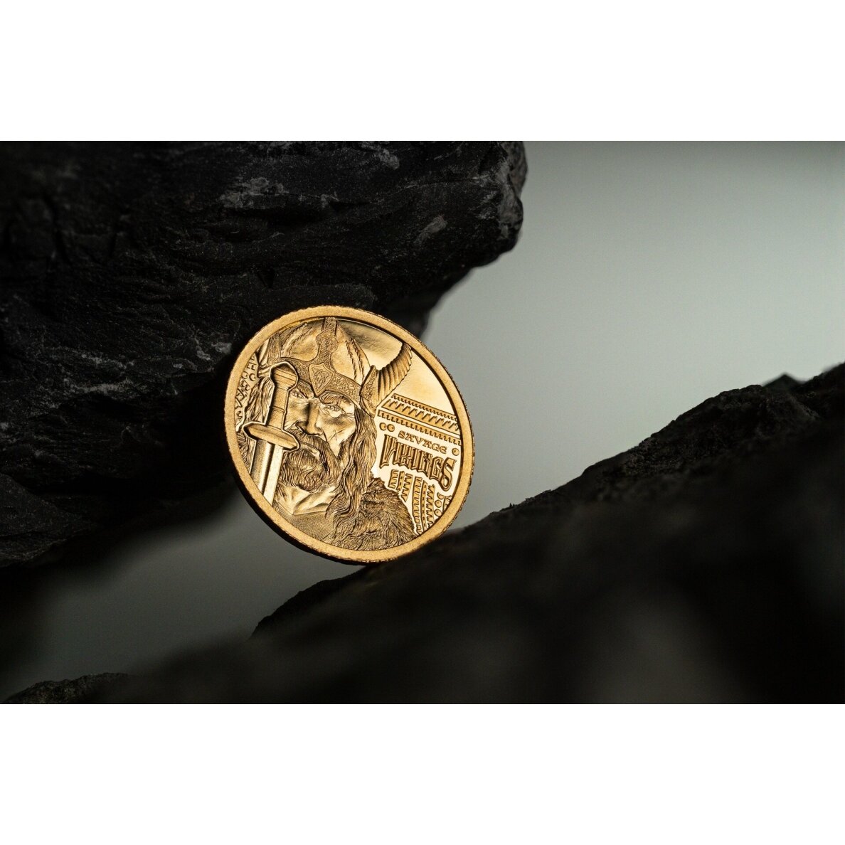 Auksinė moneta, dedikuota legendiniams vikingams 2