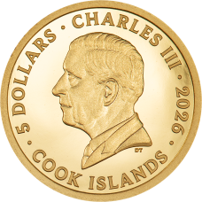 Auksinė moneta, dedikuota legendiniams vikingams