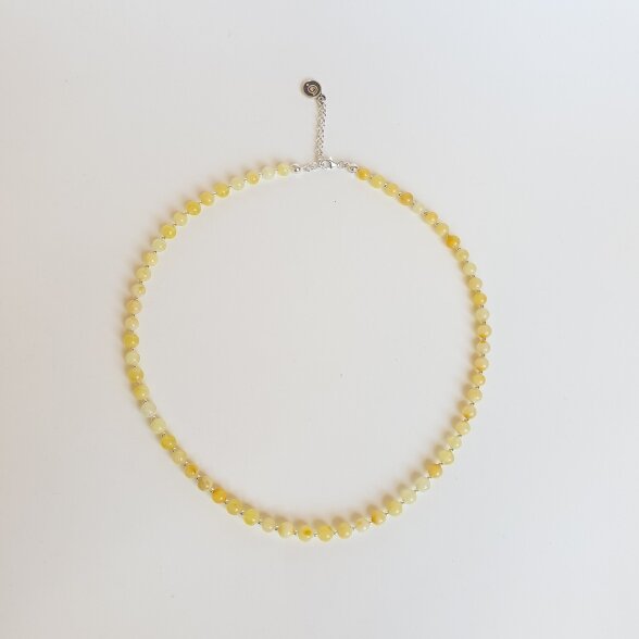 Natūralaus šviesaus Baltijos gintaro apyrankė 2