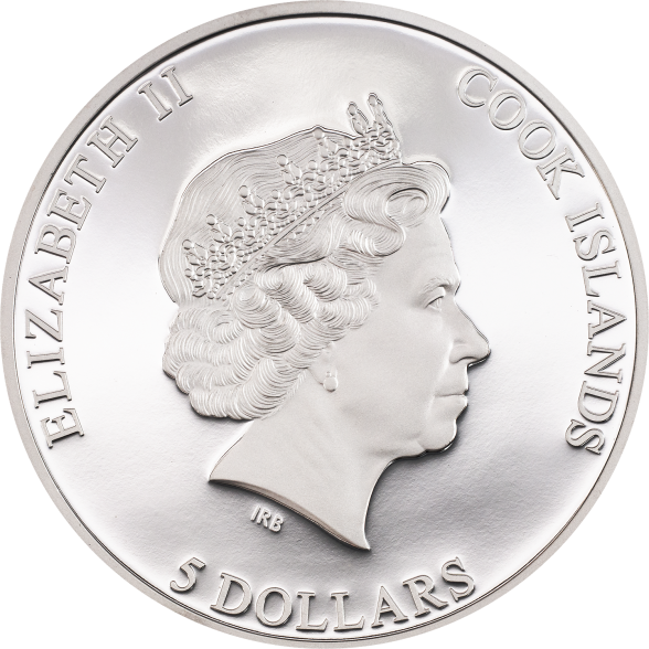 Sidabro moneta naktiniam Niujorko rajonui Manhatanui 1