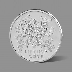 Kryžių kalnui skirtas gryno sidabro medalis